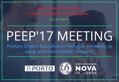 PEEP&#039;17 - Primary English Education in Portugal